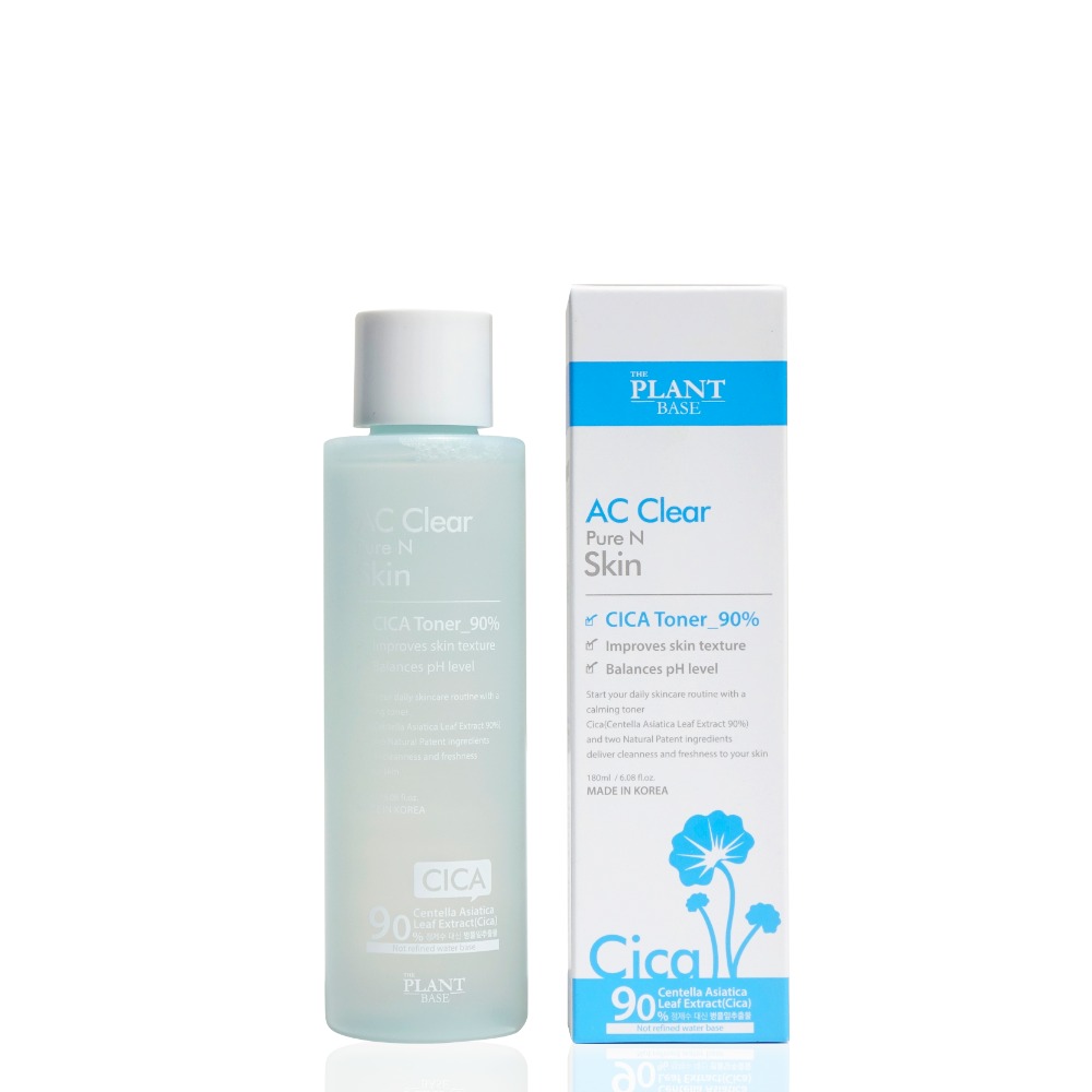 [50% off] AC Clear CICA 90% Pure &amp; Cica Toner &amp; Skin 180ml
